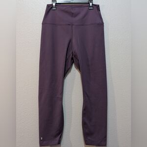 NOBULL | High Rise Performance Training Leggings | Plum Purple | Women's Medium